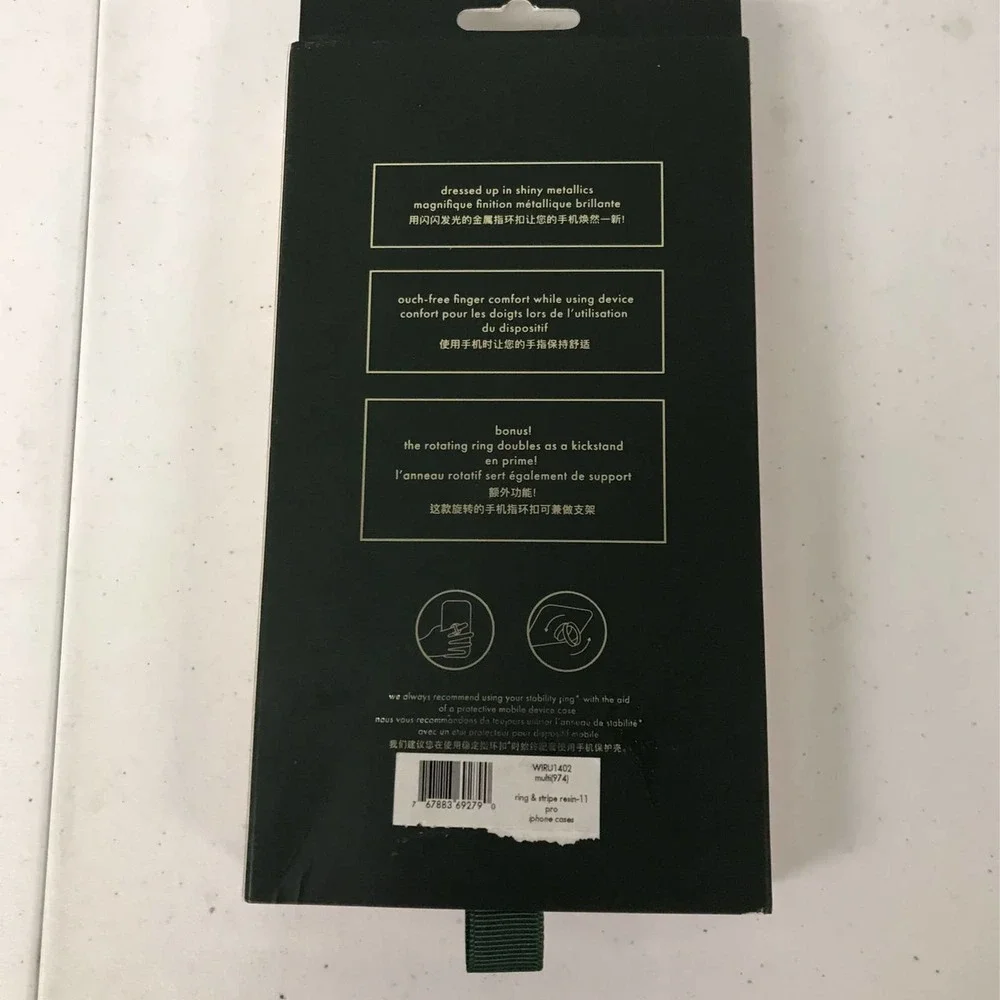 Kate Spade New York Ring & Stripe Resin iPhone 11 Pro Case - Picture 5 of 6